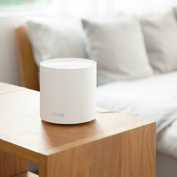 Deco X50 - Wi-Fi system - (3 routers) - up to 6,500 sq.ft - mesh 1GbE - Wi-Fi 6 - Dual Band thumbnail