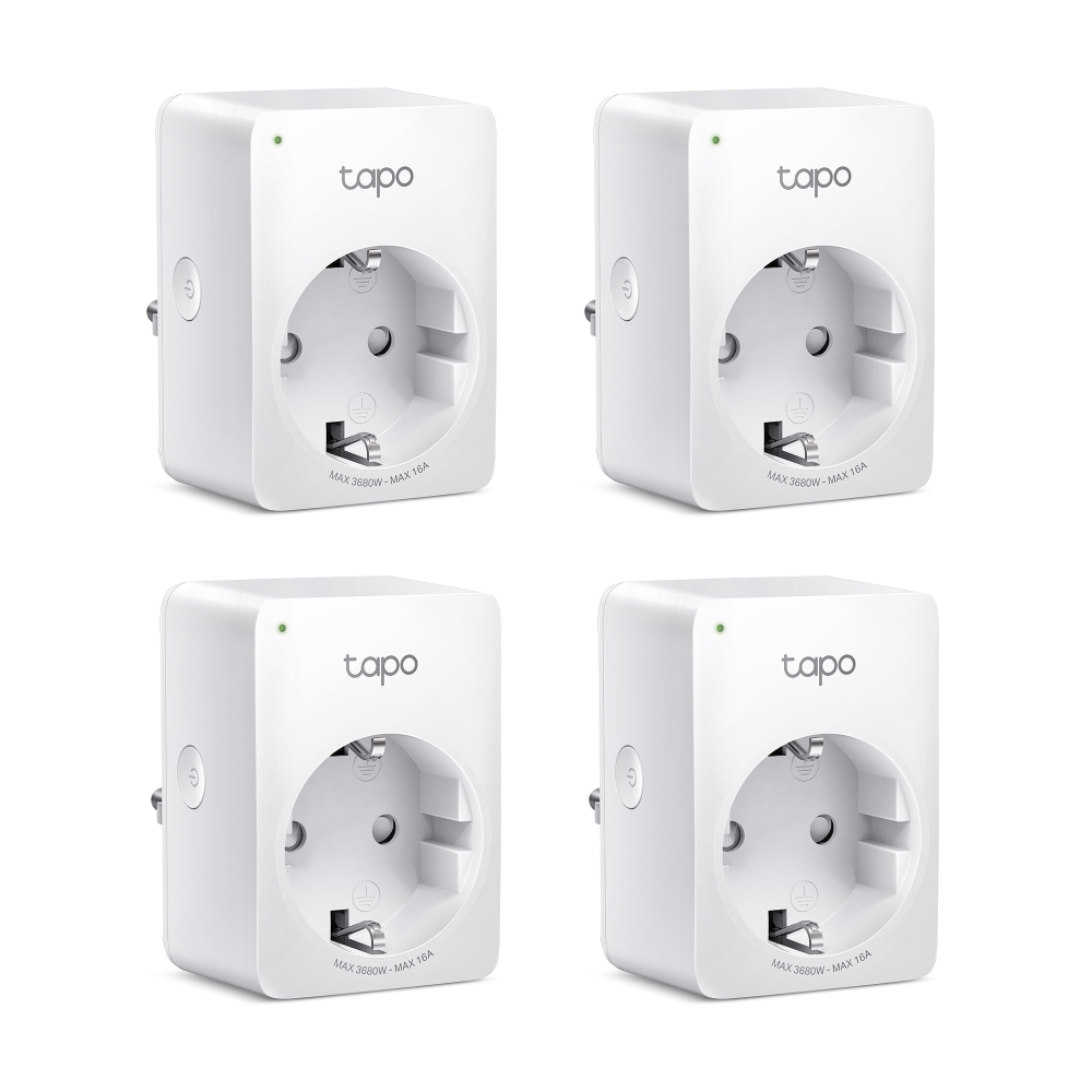 Tapo P110 V1.2 - Smart plug - energy monitoring - wireless - 802.11b/g/n - 2.4 Ghz (pack of 4) thumbnail