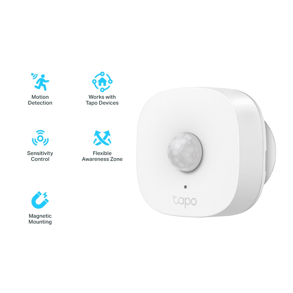 Tapo T100 V1 - Motion sensor - smart - wireless - Wi-Fi - 863 - 865 Mhz, 868 - 868.6 MHz thumbnail