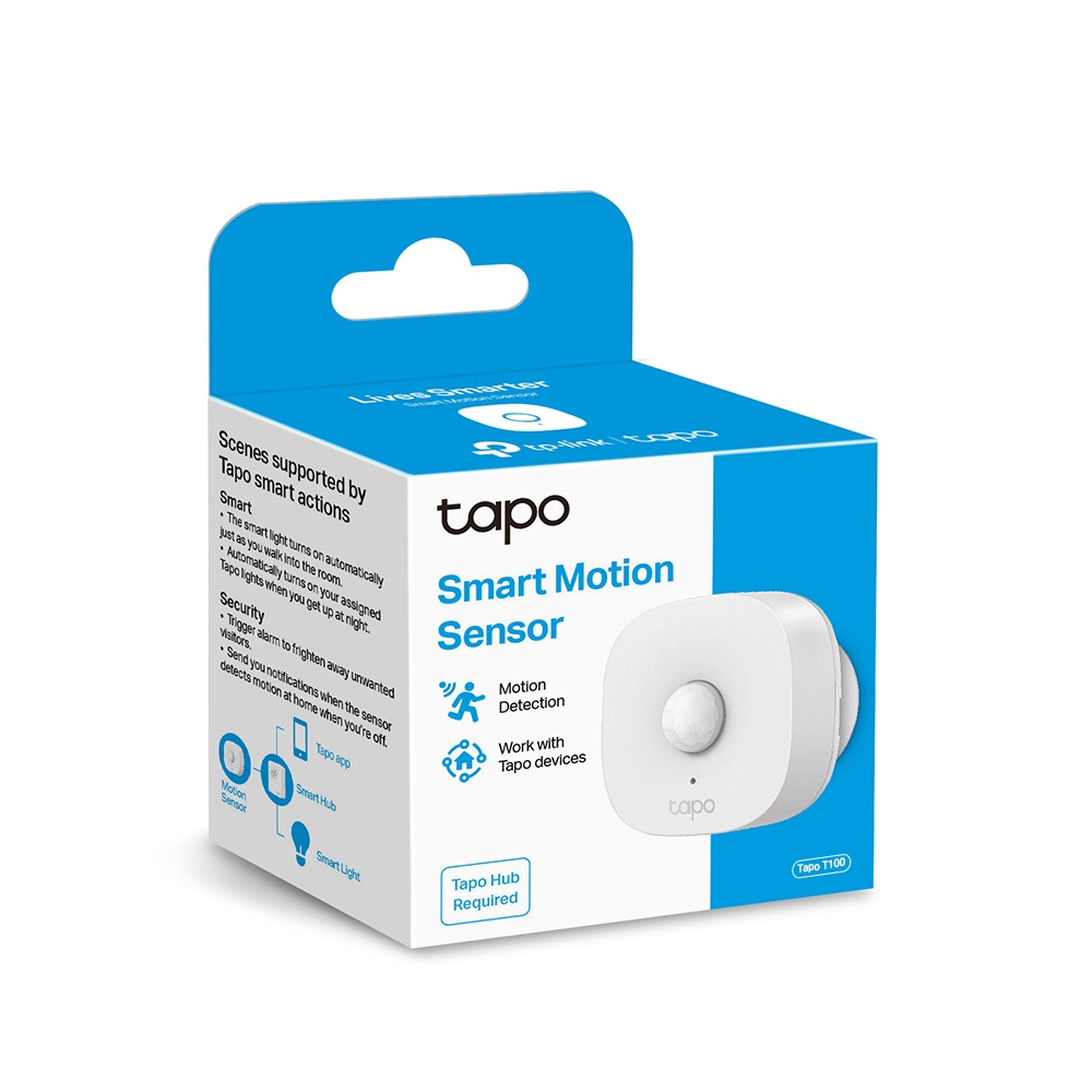 Tapo T100 V1 - Motion sensor - smart - wireless - Wi-Fi - 863 - 865 Mhz, 868 - 868.6 MHz thumbnail