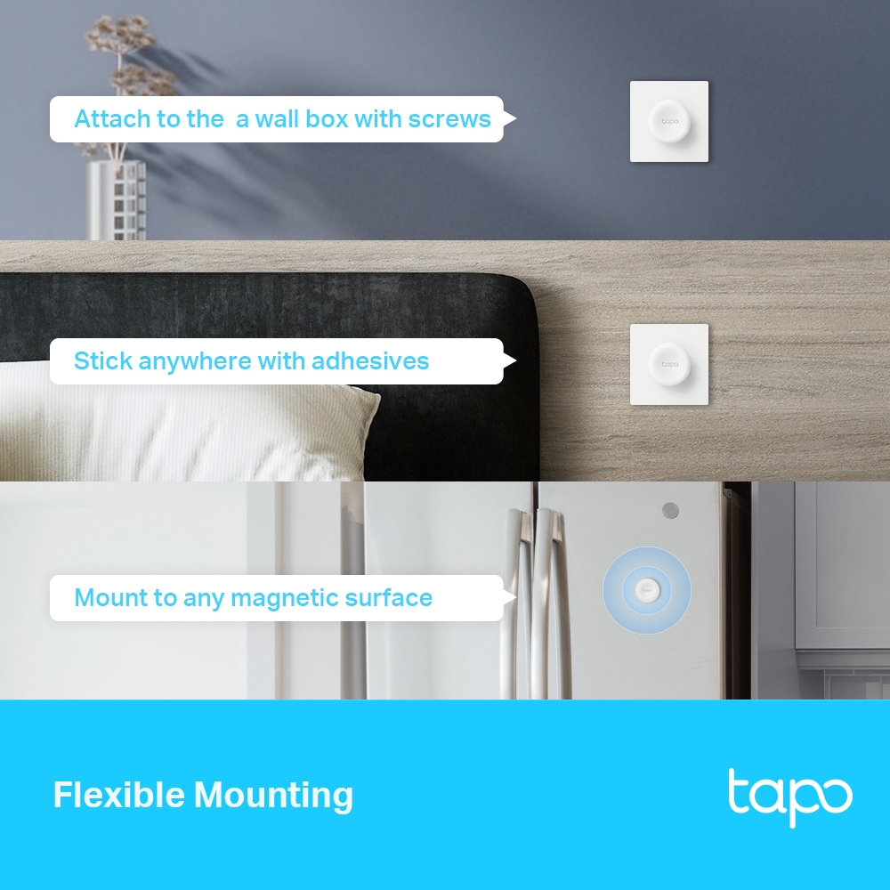 Tapo S200D V1 - Smart dimmer switch - wireless - 863 - 865 Mhz, 868 - 868.6 MHz thumbnail
