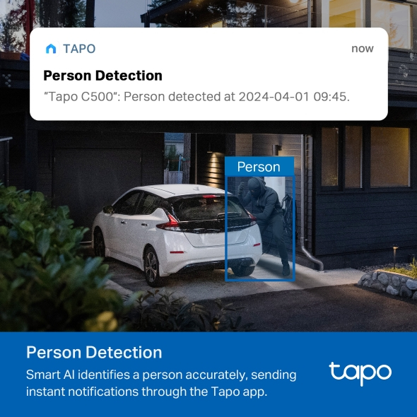 Tapo C500 Outdoor Pan/Tilt Security Wi-Fi Camera thumbnail
