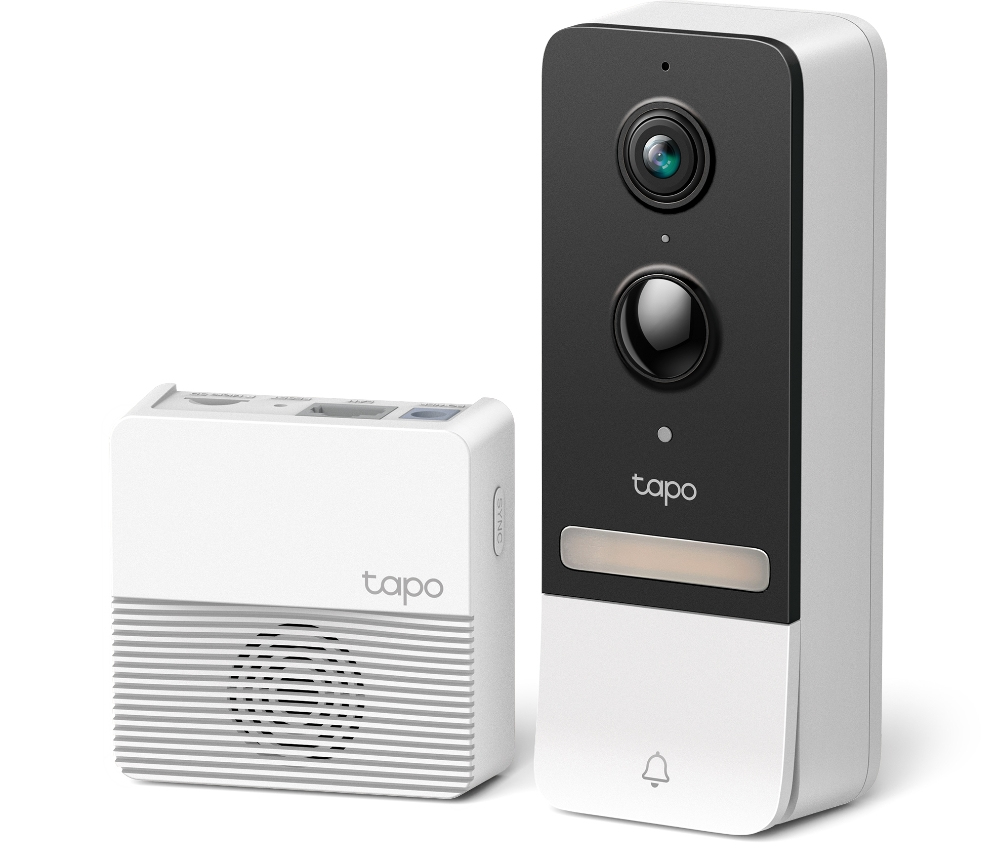 Tapo D230S1 V1 - Video Doorbell Camera Kit - smart doorbell - with camera - wireless - 802.11b, 802.11g, 802.11n - 2.4 Ghz thumbnail
