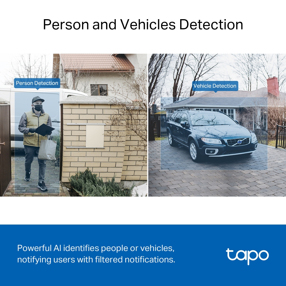 Tapo D230S1 V1 - Video Doorbell Camera Kit - smart doorbell - with camera - wireless - 802.11b, 802.11g, 802.11n - 2.4 Ghz thumbnail