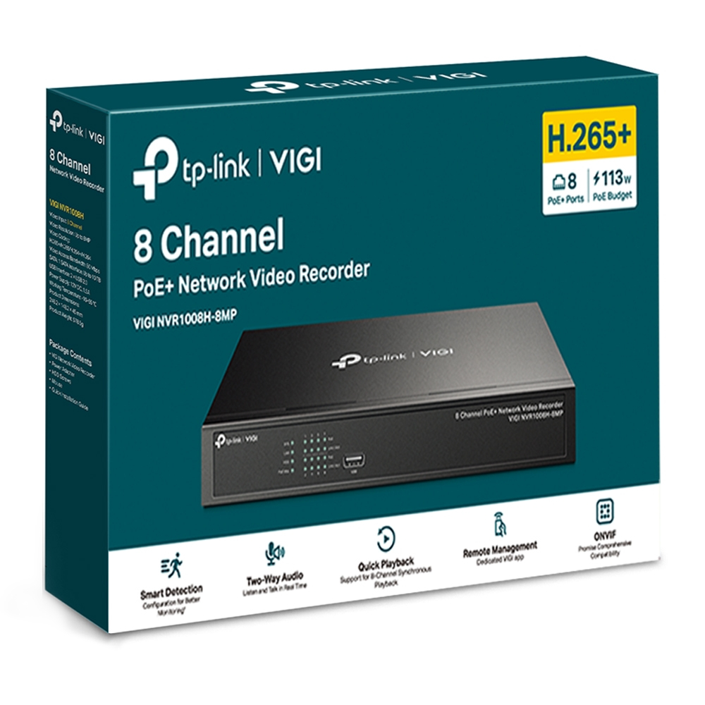 TP-LINK VIGI NVR1008H-8MP thumbnail