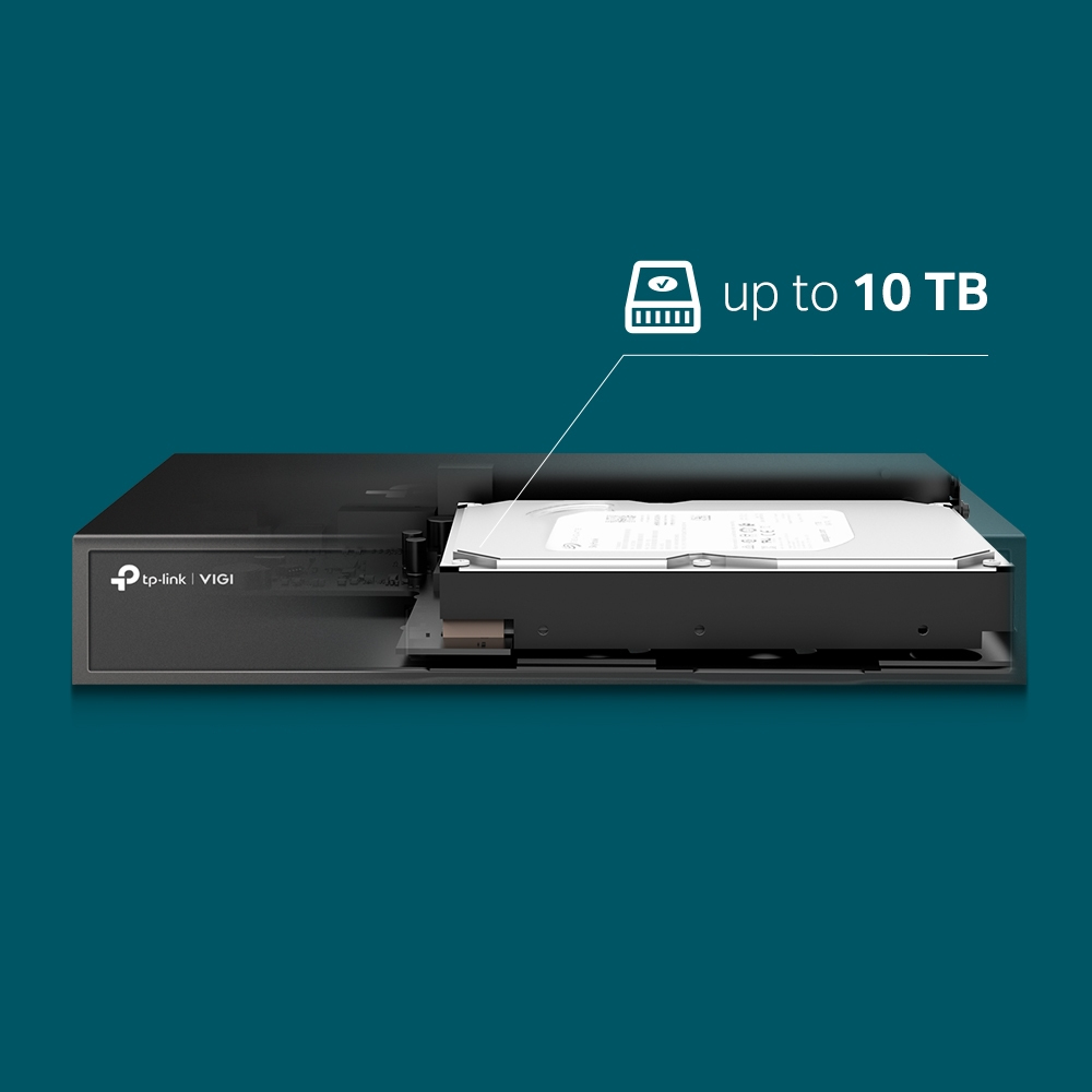 EU Product - VIGI NVR1008H 8 Channel Network Video Recorder - 10,000 GB - Serial ATA thumbnail