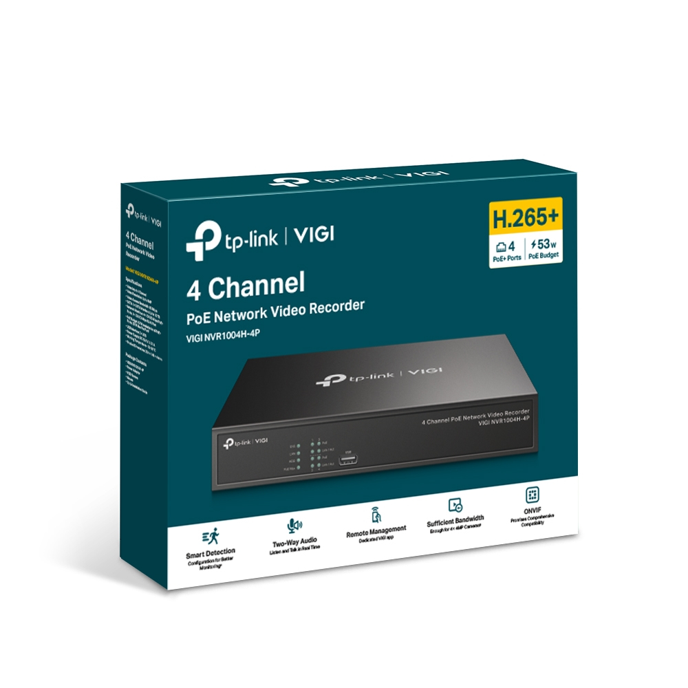TP-LINK VIGI NVR1004H-4P thumbnail