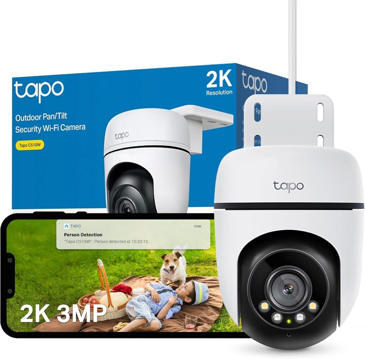 Tapo C510W Outdoor Pan/Tilt Security Wi-Fi Camera thumbnail