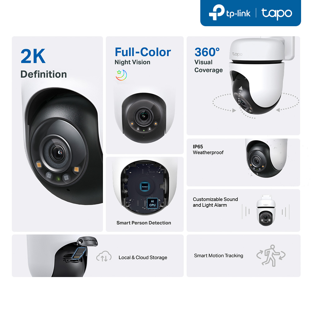 Tapo C510W Outdoor Pan/Tilt Security Wi-Fi Camera thumbnail
