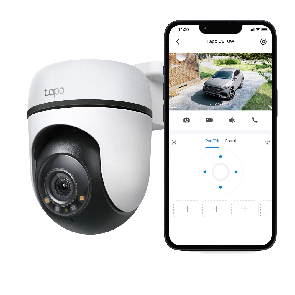 Tapo C510W Outdoor Pan/Tilt Security Wi-Fi Camera thumbnail