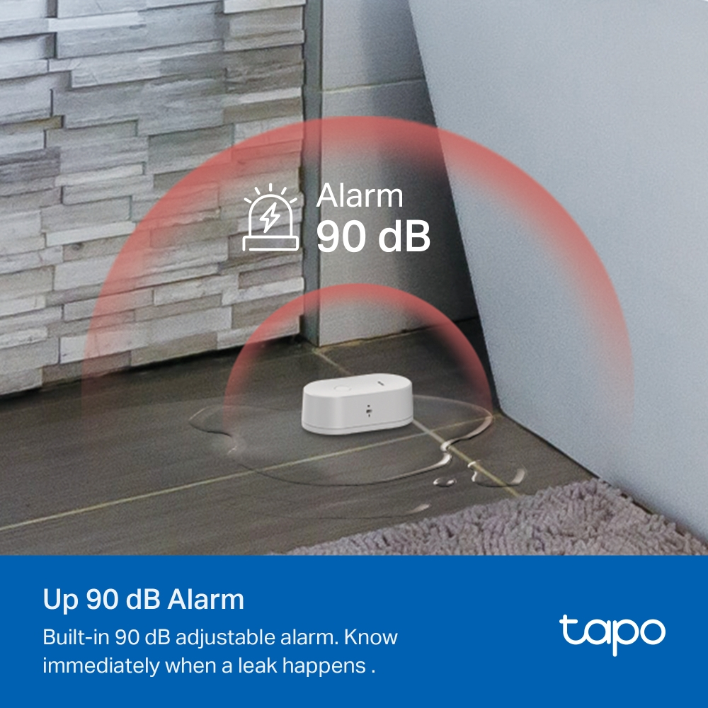 Tapo T300 V1 - Water leak sensor - smart - wireless - 868 - 922 MHz thumbnail