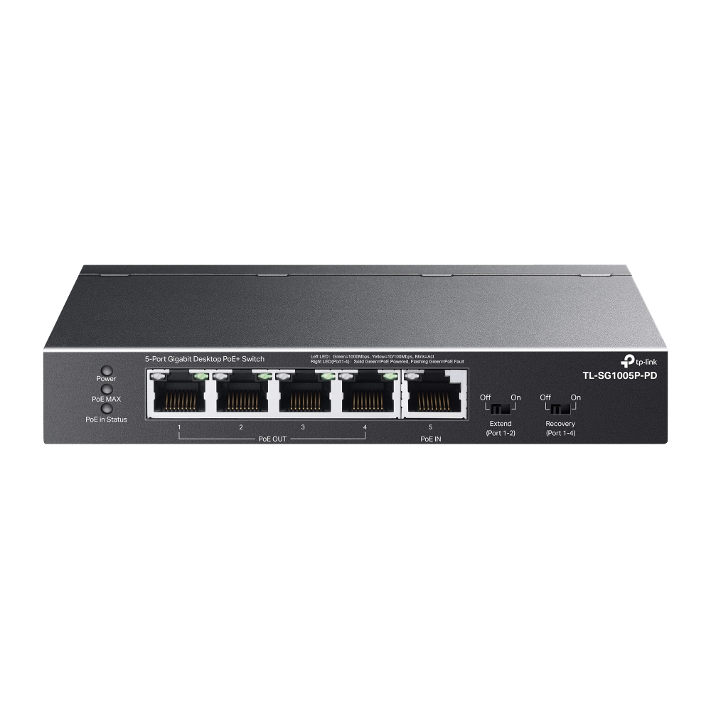 TP-LINK TL-SG1005P-PD 5-PORT SWITCH thumbnail