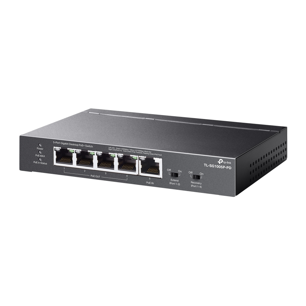 TP-LINK TL-SG1005P-PD 5-PORT SWITCH thumbnail