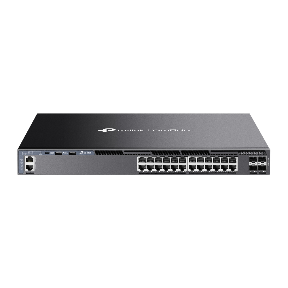 EU Product - Omada SG6428X Stackable L3 Managed Switch mit 4 - Switch - 1 Gbps thumbnail