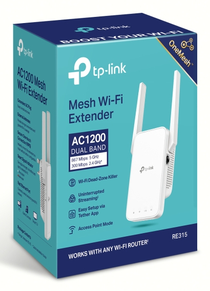 RE315 AC1200 Wi-Fi Range Extender thumbnail