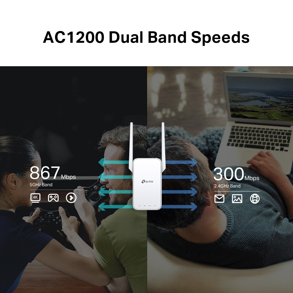 RE315 AC1200 Wi-Fi Range Extender thumbnail