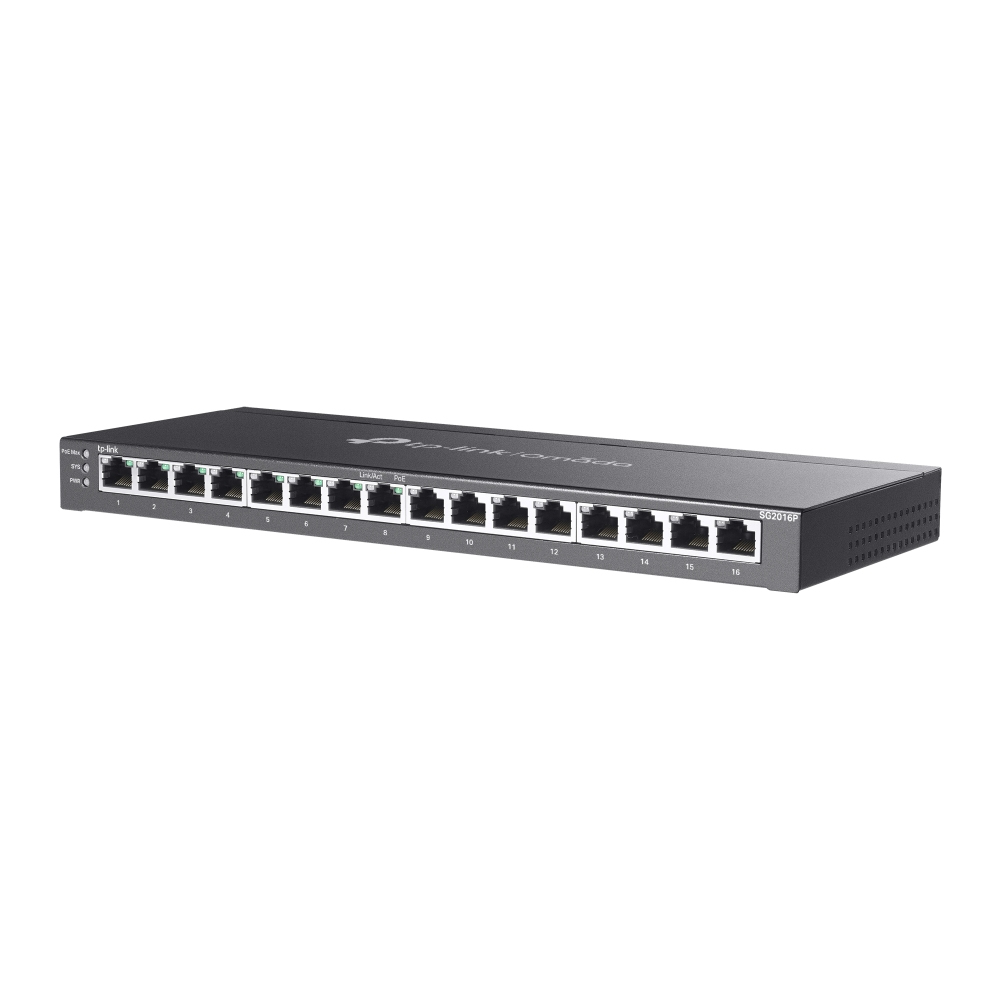 TP-LINK SG2016P 16-PORT SWITCH thumbnail