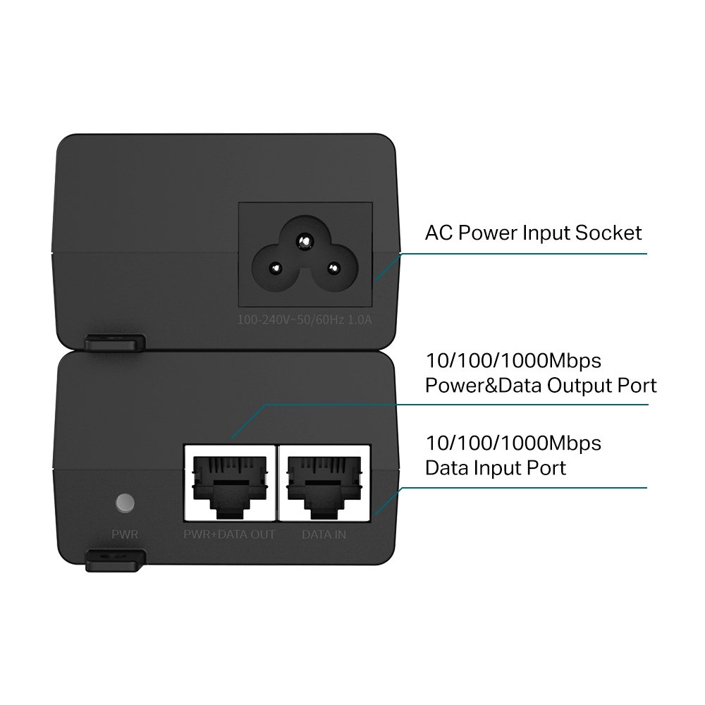 TP-LINK TL-POE160S POE INJECTOR thumbnail