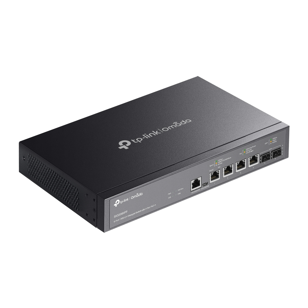 EU Product - Switch SX3206HPP 4x10G RJ45 PoE++/2xSFP+ Managed thumbnail