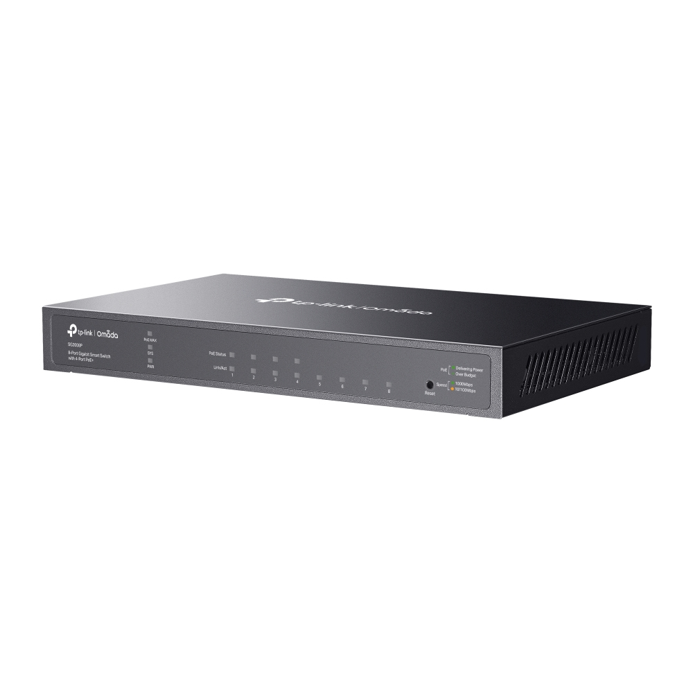 TP-LINK SG2008P 8-PORT SWITCH thumbnail