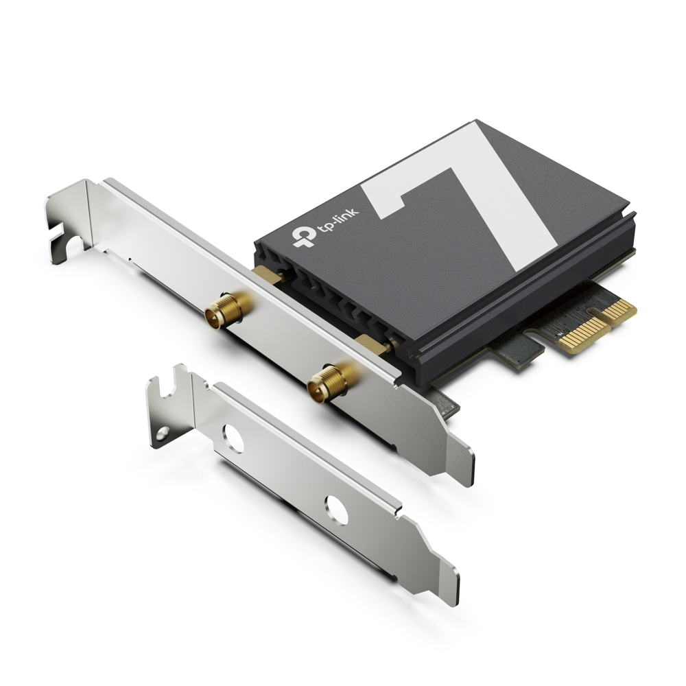 Archer TBE550E V1 - Network adapter - PCIe - Wi-Fi 6E, Bluetooth, Wi-Fi 7 thumbnail