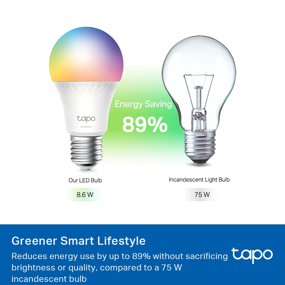 SMART WIFI LIGHT BULB MULTICOLOR E27 thumbnail