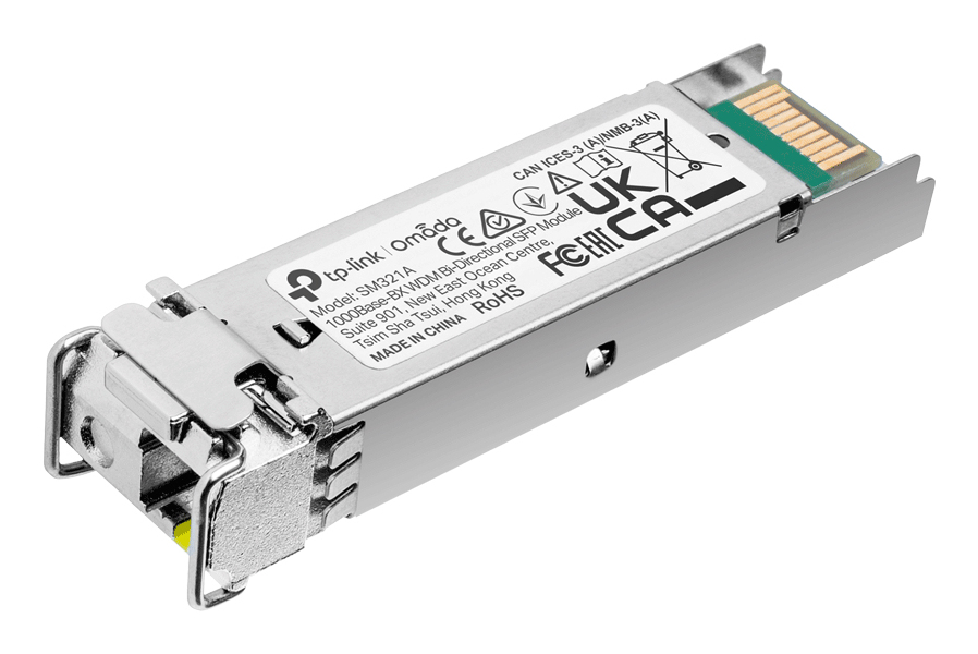 EU Product - SM321A - Single-Mode WDM Bi-Directional SFP Modul - Transceiver - Fiber Optic thumbnail