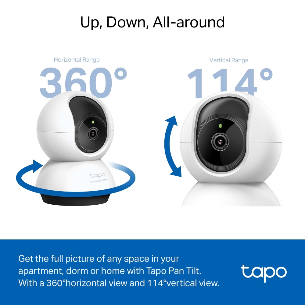 Tapo C220 Pan/Tilt AI Home Security Wi-Fi Camera thumbnail