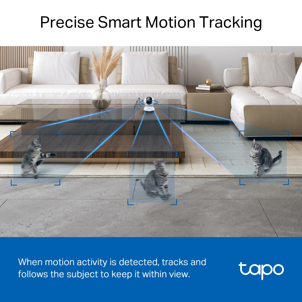 Tapo C220 Pan/Tilt AI Home Security Wi-Fi Camera thumbnail