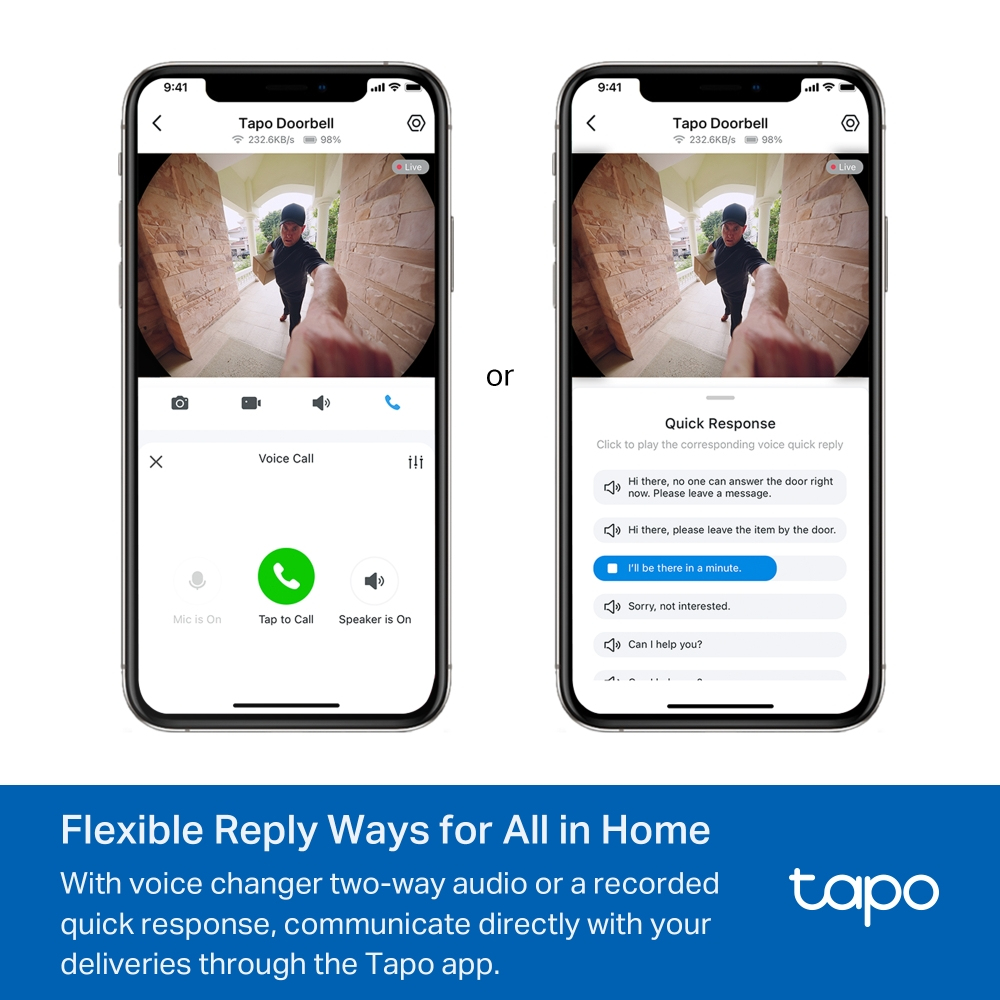 EU Product - Tapo D235 Video Doorbell Camera thumbnail