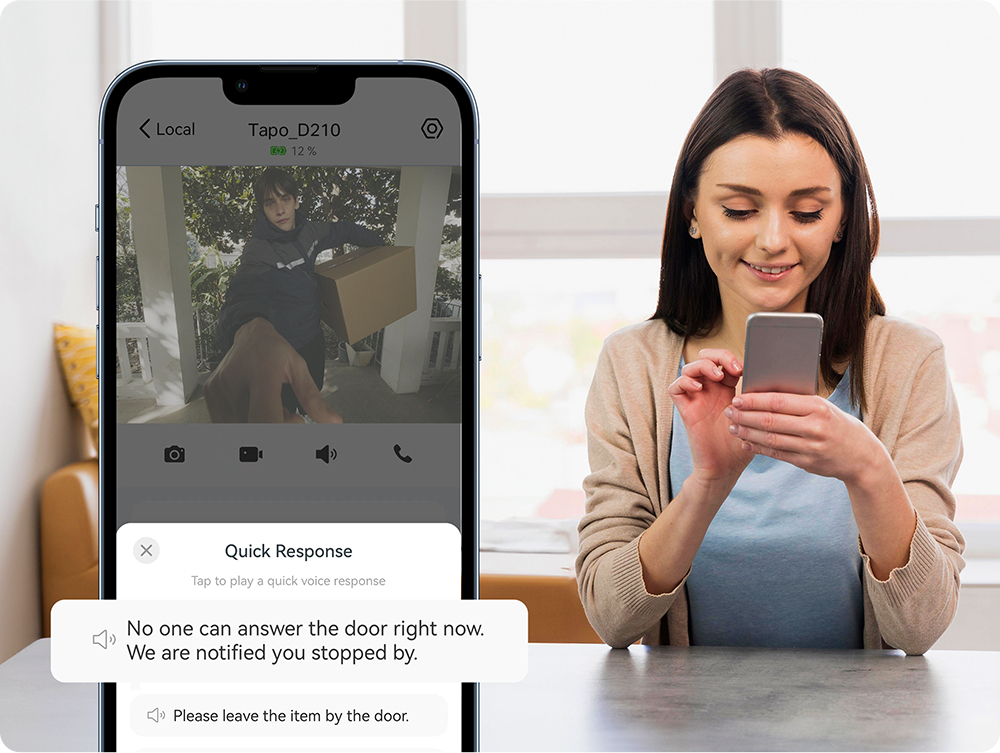Tapo D210 Video Doorbell Camera thumbnail