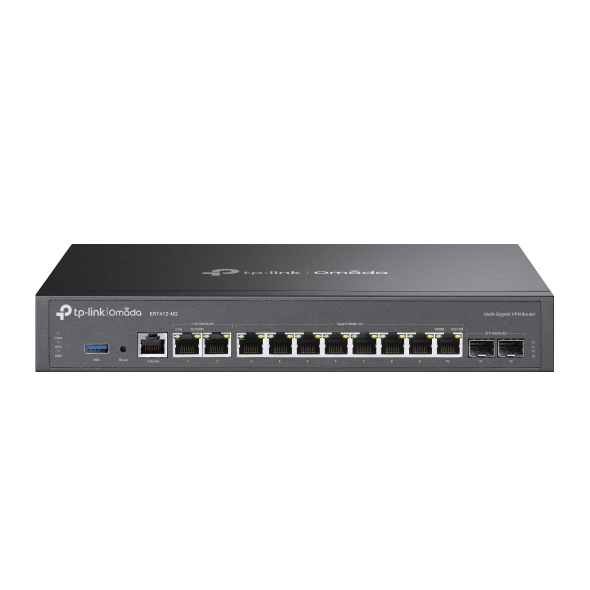 EU Product - Omada Multi-Gigabit VPN Router ER7412-M2 2� 2.5G RJ45 WAN/LAN ports thumbnail