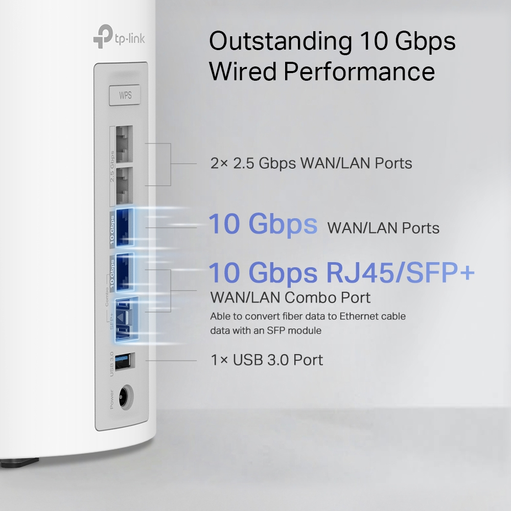 Deco BE85 V1 - Wi-Fi system - (2 routers) - mesh 1GbE, Wi-Fi 7 - Wi-Fi 7 - Multi-Band thumbnail