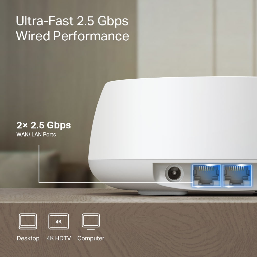BE3600 WH HME MESH WI-FI 7 UNIT thumbnail