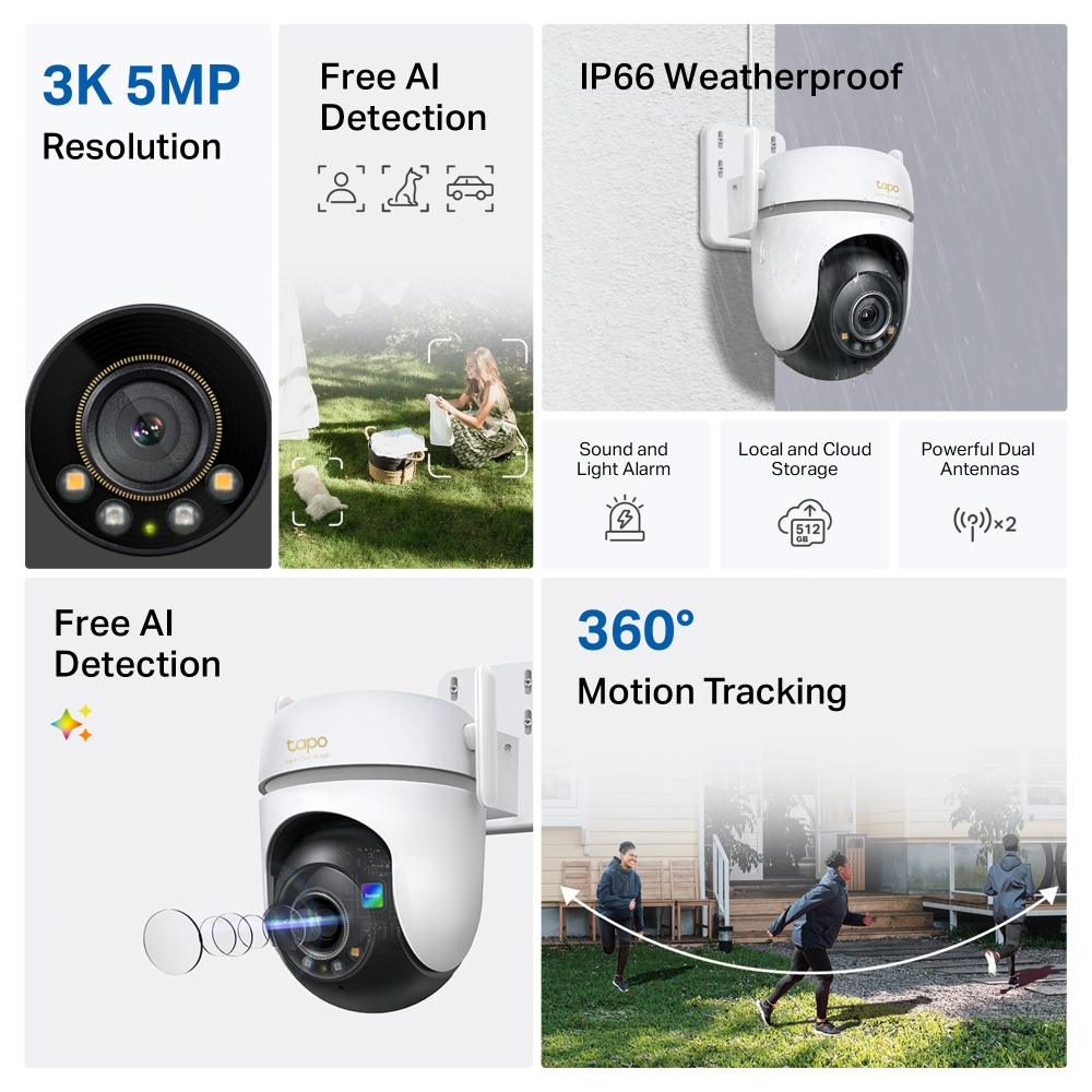 OUTDOOR PAN/TILT SECURITY CAMERA thumbnail