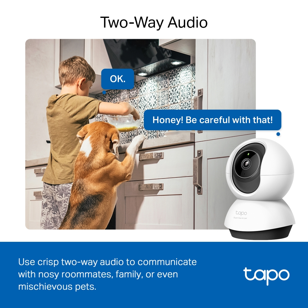PAN/TILT AI HOME SECURITY CAMERA thumbnail