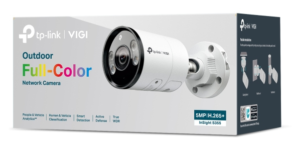 EU Product - VIGI Outdoor-Vollfarb-Bullet-Netzwerkkamera InSight S355 6mm - Network Camera thumbnail