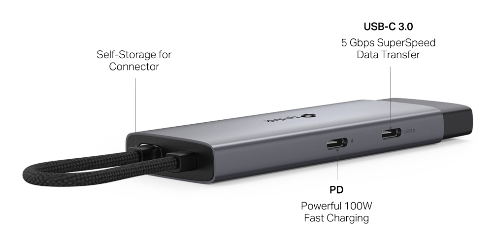 UH5020C V1 - Docking station - for desktop, laptop, smartphone, tablet - USB-C - HDMI thumbnail