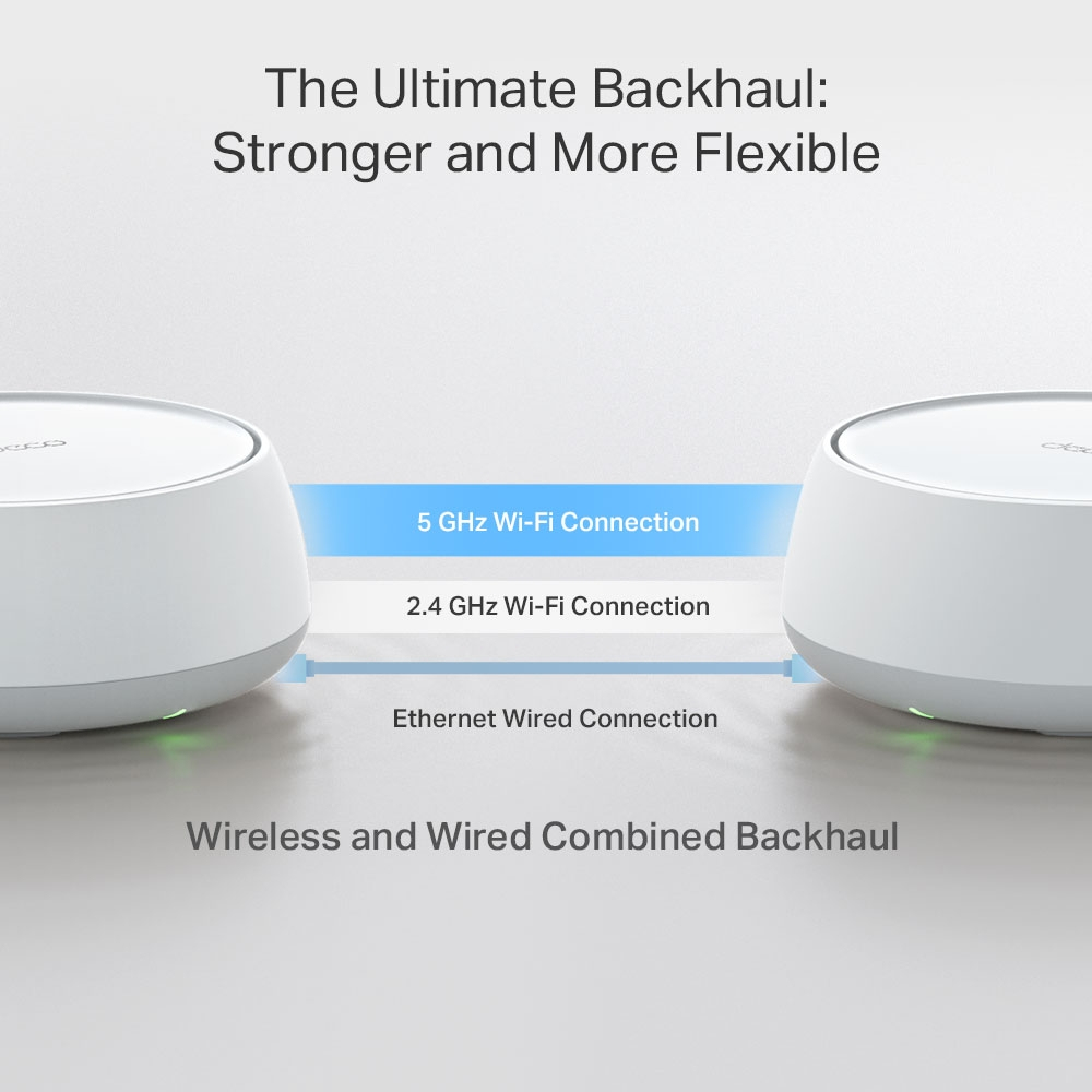 Deco BE22 V1 - Wi-Fi system - (3 routers) - up to 6,500 sq.ft - mesh 1GbE, Wi-Fi 7 Dual Band thumbnail