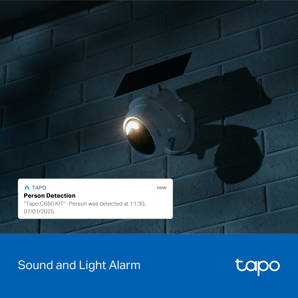 SOLAR PAN/TILT SECURITY CAMERA KIT thumbnail
