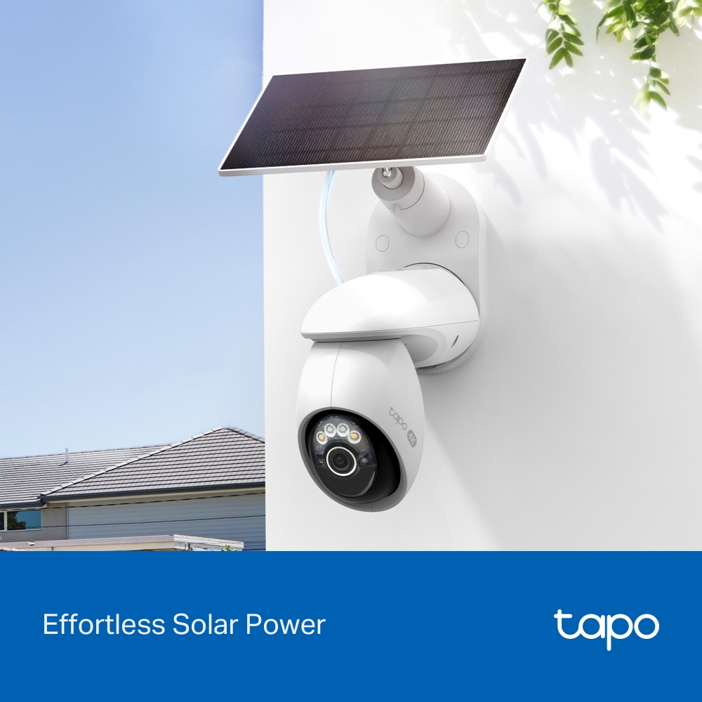 SOLAR PAN/TILT SECURITY CAMERA KIT thumbnail