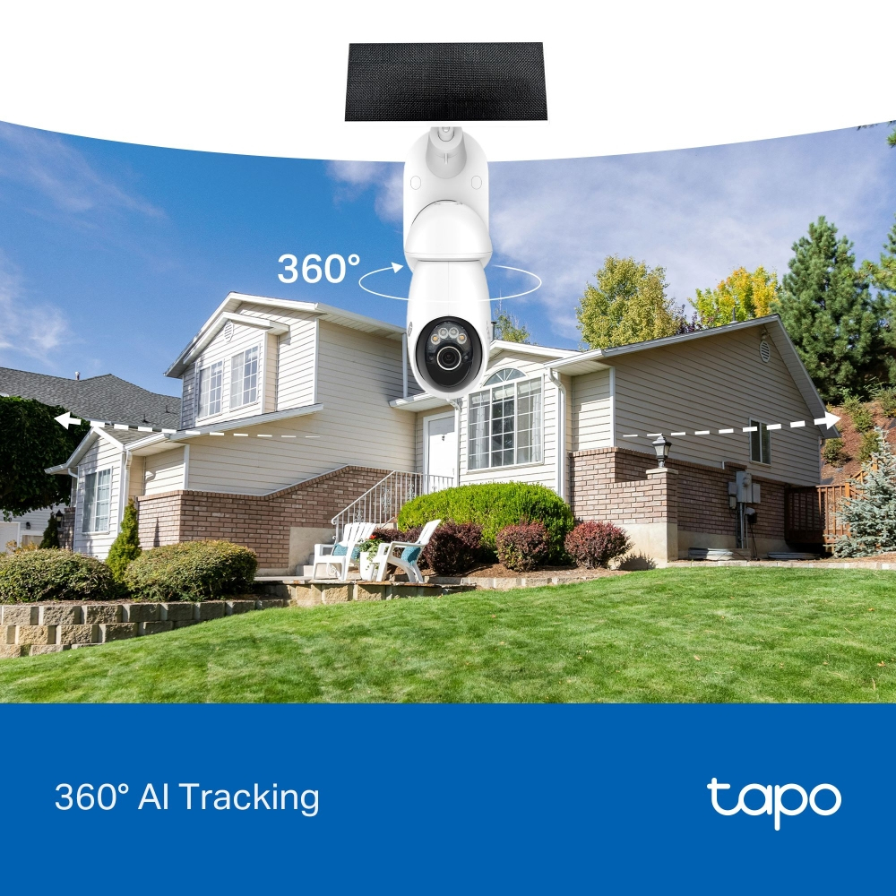 SOLAR PAN/TILT SECURITY CAMERA KIT thumbnail
