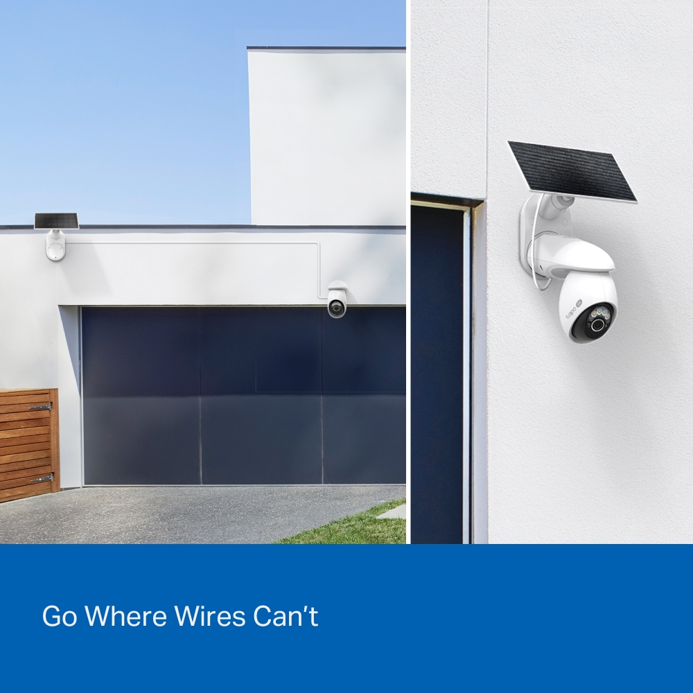 SOLAR PAN/TILT SECURITY CAMERA KIT thumbnail