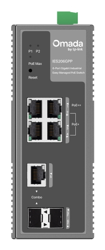 EU Product - IES206GPP Omada Industrial Easy Managed Switch 6 - Switch - 1 Gbps thumbnail