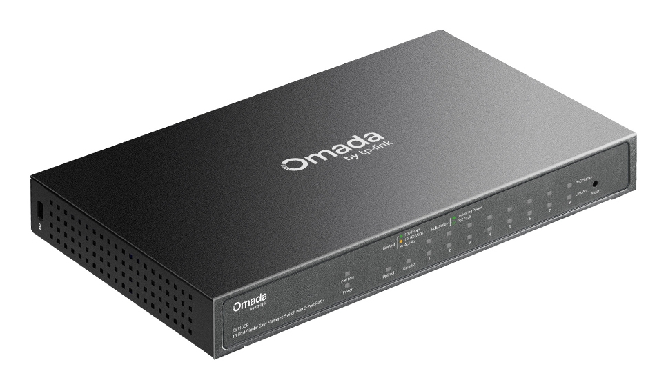 EU Product - Switch Omada ES210GP 10xGBit 8xPoE+ Managed thumbnail