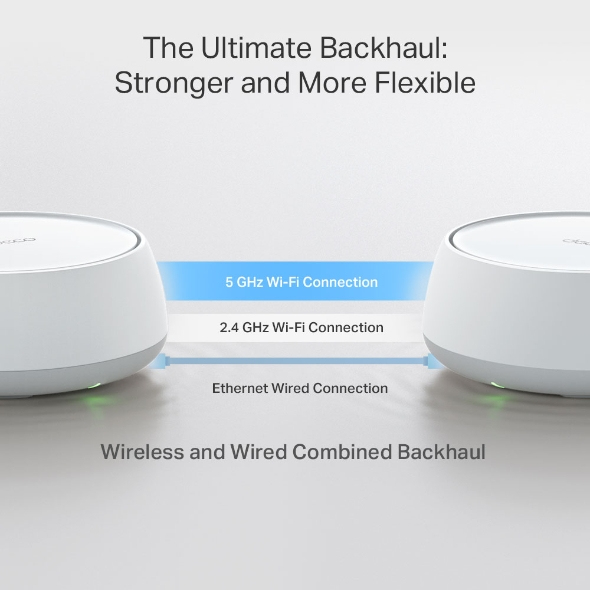 Deco BE22 V1 - Wi-Fi system - (router) - mesh 1GbE, Wi-Fi 7 Dual Band thumbnail