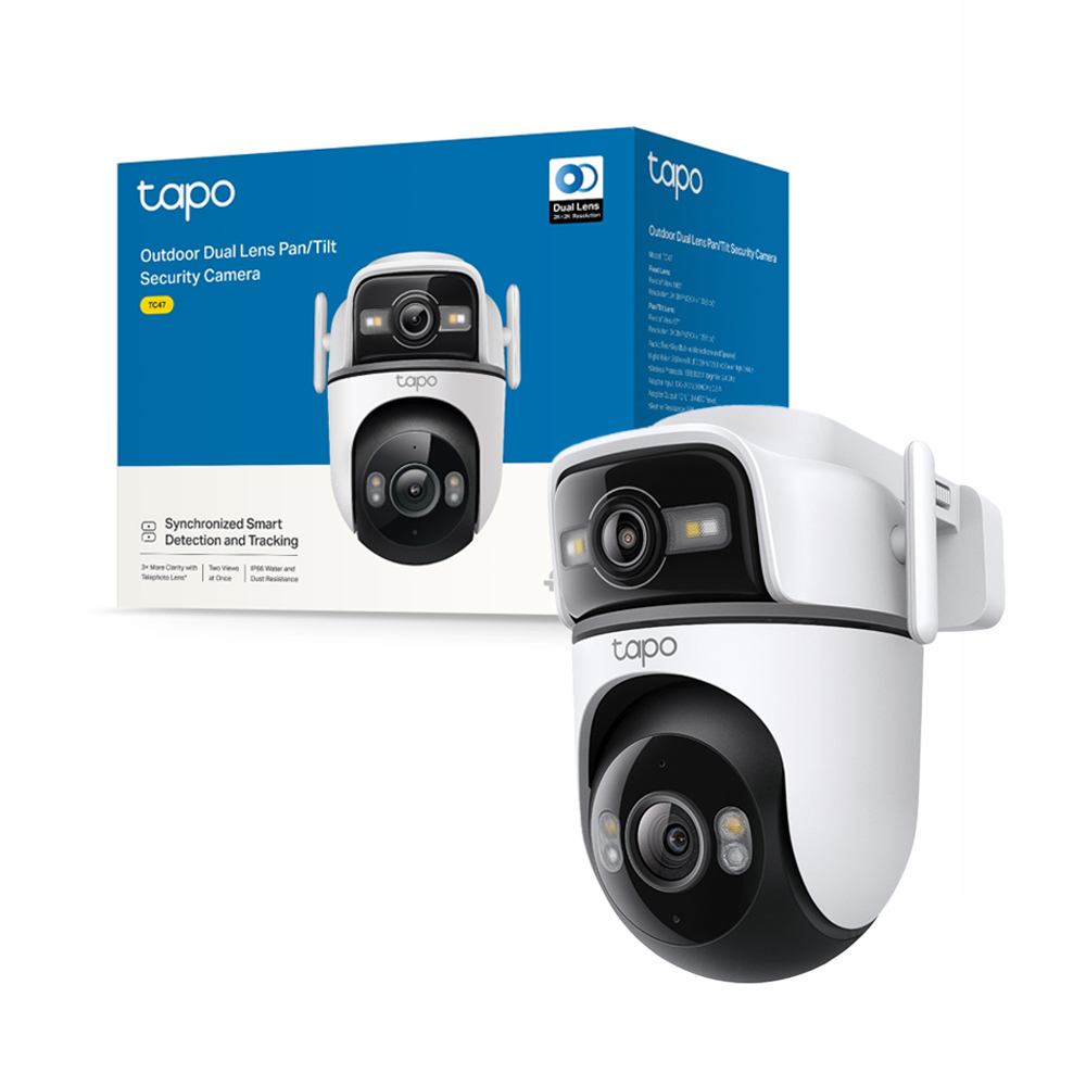 OUTDOOR DUAL LENS PAN/TILT SEC CAM thumbnail