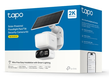 Tapo C615F KIT V1 - Solar-Powered Security Camera Kit - network surveillance camera - pan / tilt - outdoor - weatherproof / dust resistant / UV resistant / water resistant - colour (Day&Night) - 3 MP - 2304 x 1296 - 2K - fixed focal - audio - wireless - W thumbnail