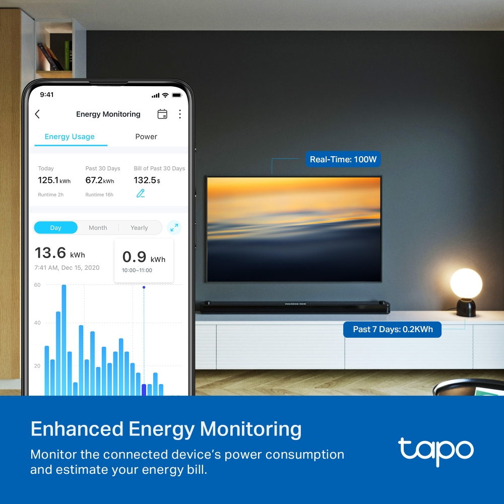 MINI WI-FI SOCKET ENERGY MONITORING thumbnail