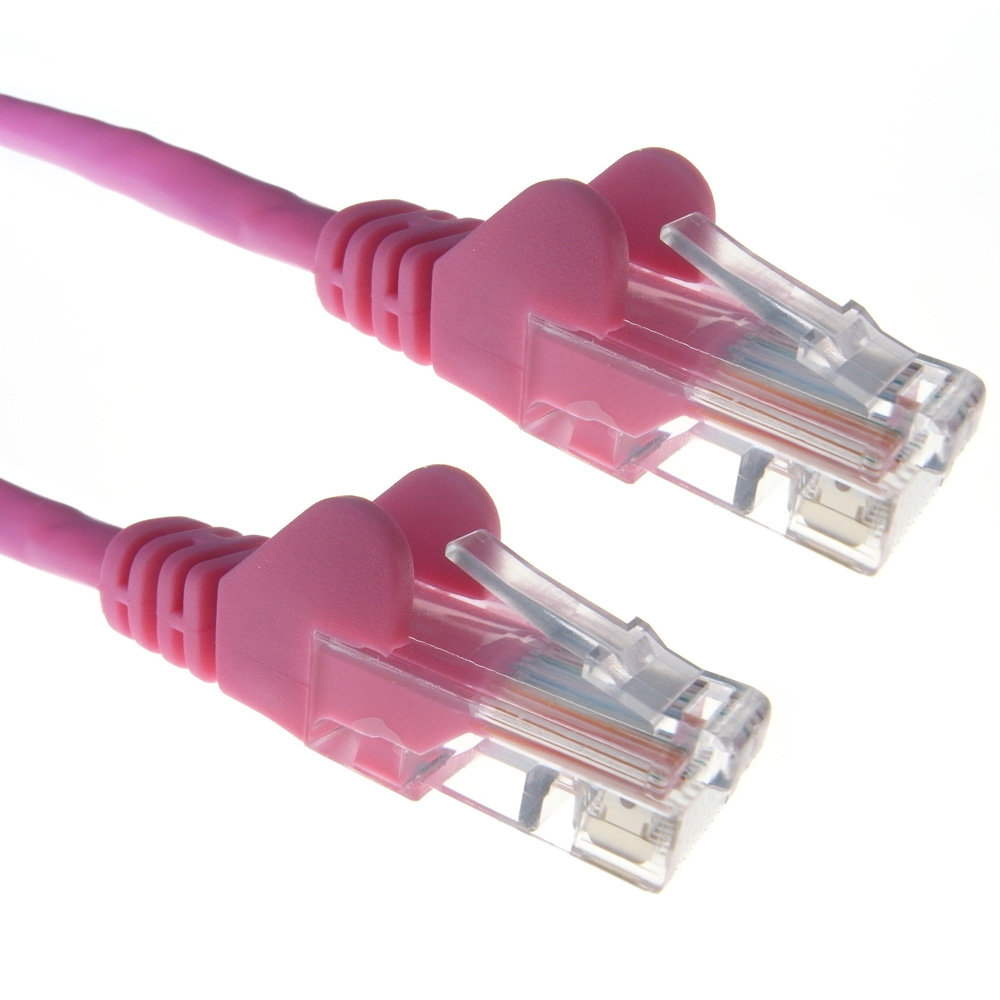 5M PINK RJ45 CAT6 UTP STR/FLUSH thumbnail